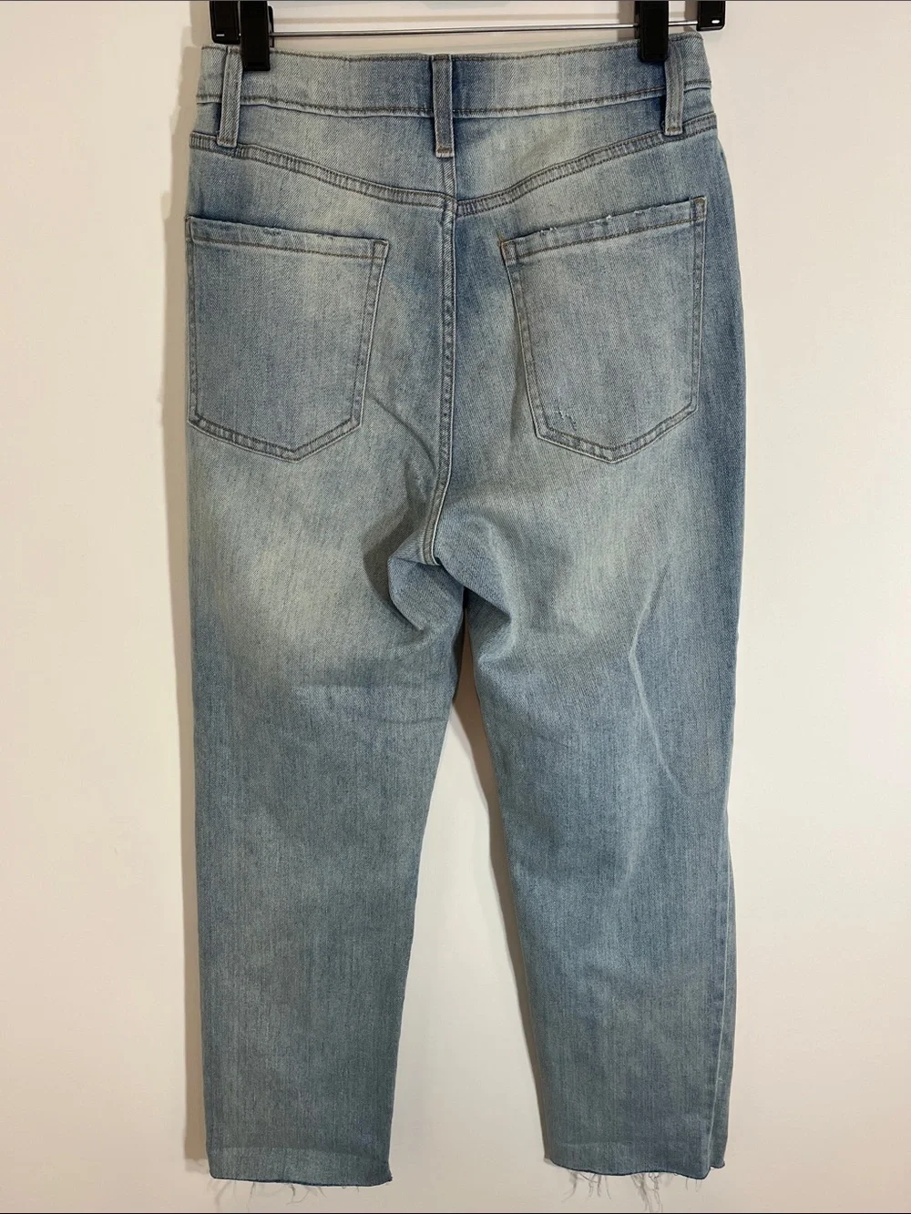 Wild fable super high rise slim straight 6
